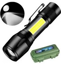  - Lanterna    Cod. Lanterna de LED Recarregvel USB BM-8400